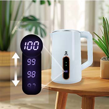 Kettle elettriku tal-ilma sħun għat-te